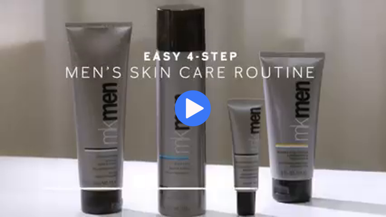 Easy 4 Steps Men's Skin Care Routine